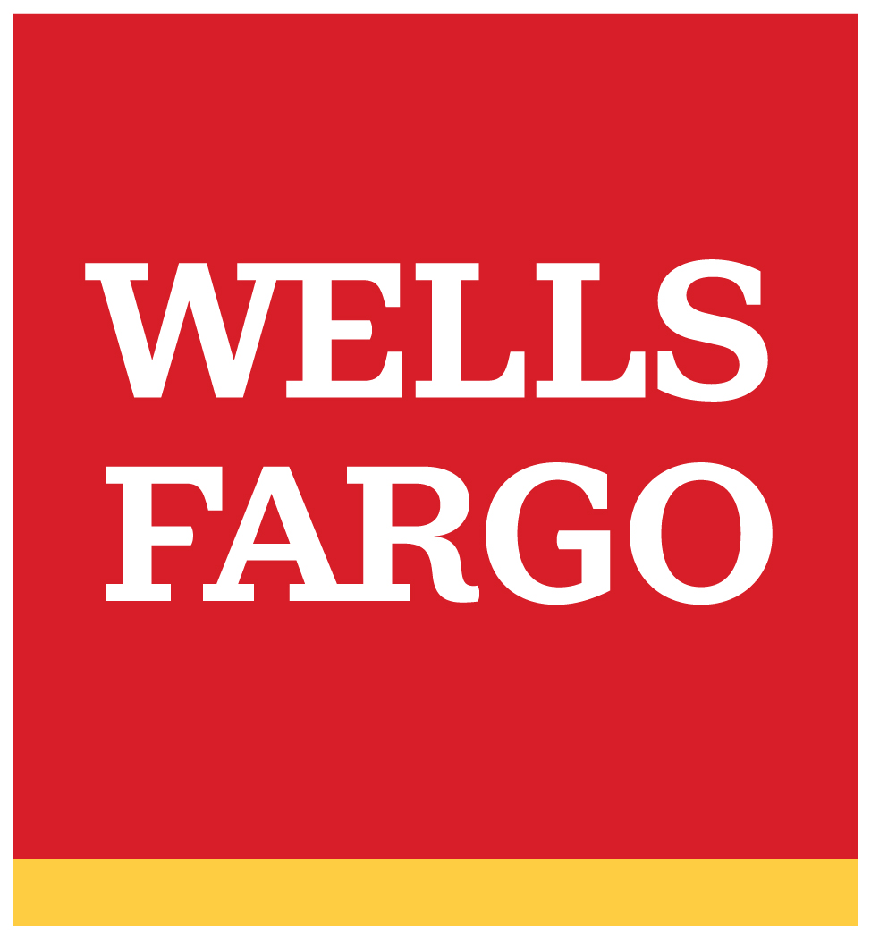 Logo and illustration of Wells Fargo